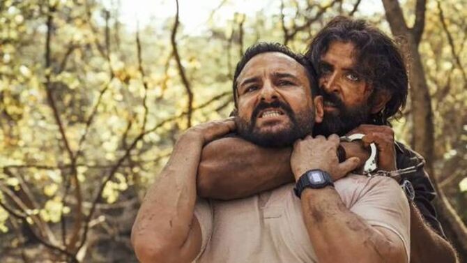 Vikram Vedha movie review – Saif Ali Khan & Hrithik Roshan delivers perfection!