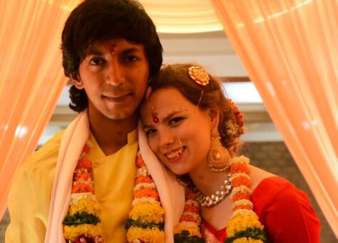 See Now! Anshuman Jha & Sierra Winters gets married in the Vedic way!