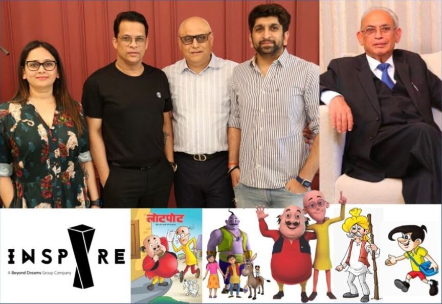 Lotpot’s MOTU PATLU cartoon to turn into live action for television and OTT by Inspire Films