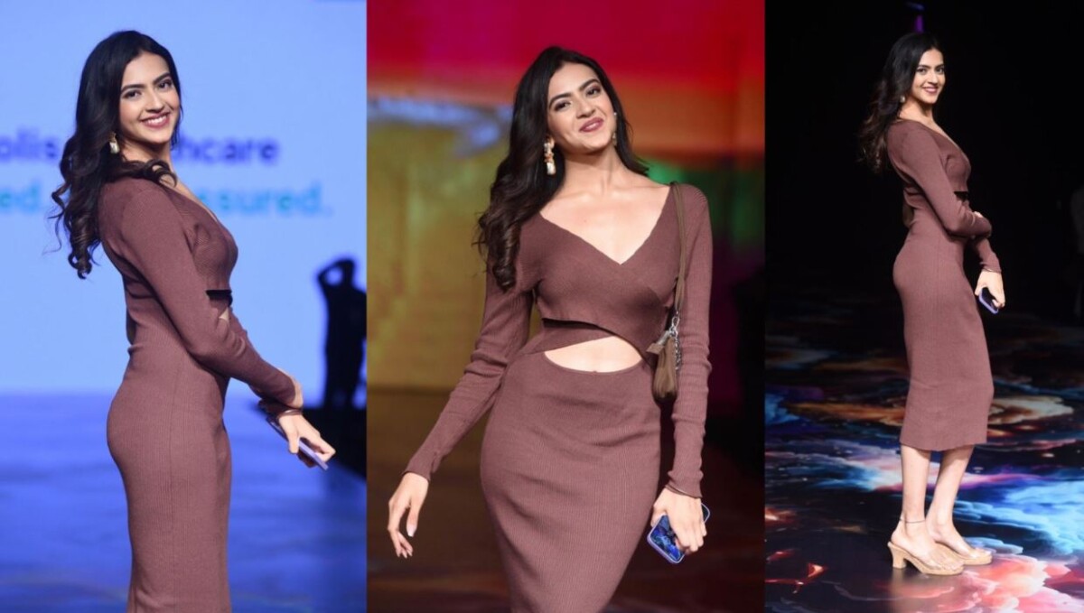 Actor Kashika Kapoor outshines at the Bombay Times Fashion Week – See pics!