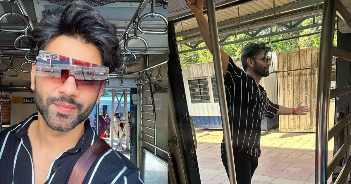 Father-to-be Rahul Vaidya Travels By Local Train