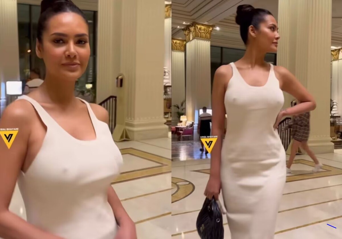 Actress Esha Gupta creates a stir on the internet in a see-through dress – See Now!