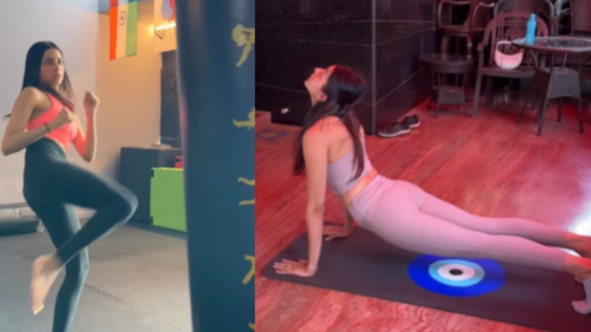 Actor Kashika Kapoor shares her secret in a workout video – Watch Now!