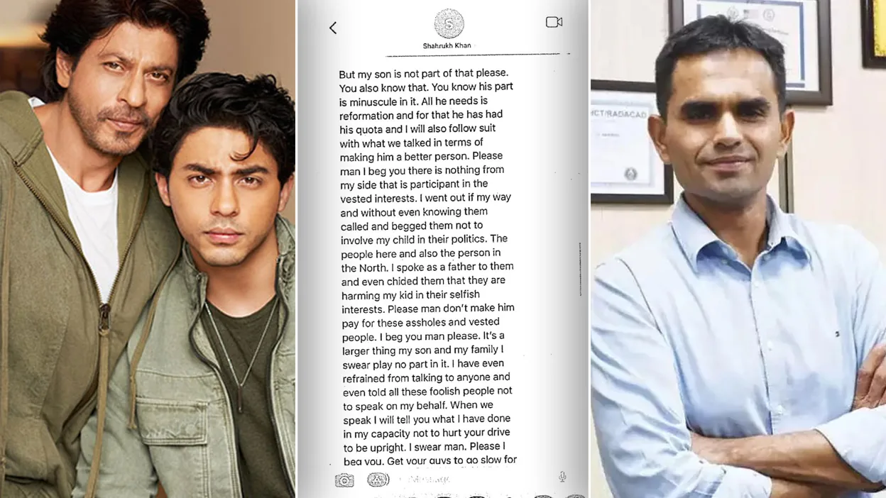 Aryan Khan Case: Sameer Wankhede’s Chats With SRK Are Fake