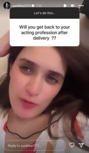 Pankhuri Awasthy On Returning To Work Post Delivery  