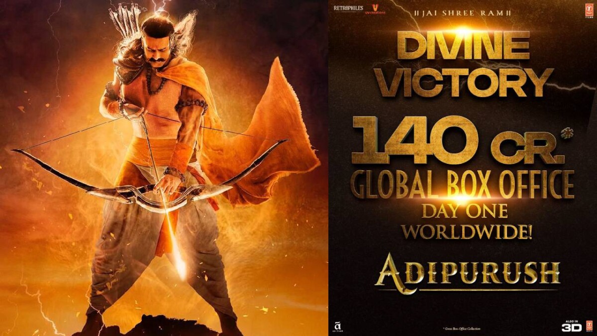 Adipurush Film global box office opening at ₹140 Crores