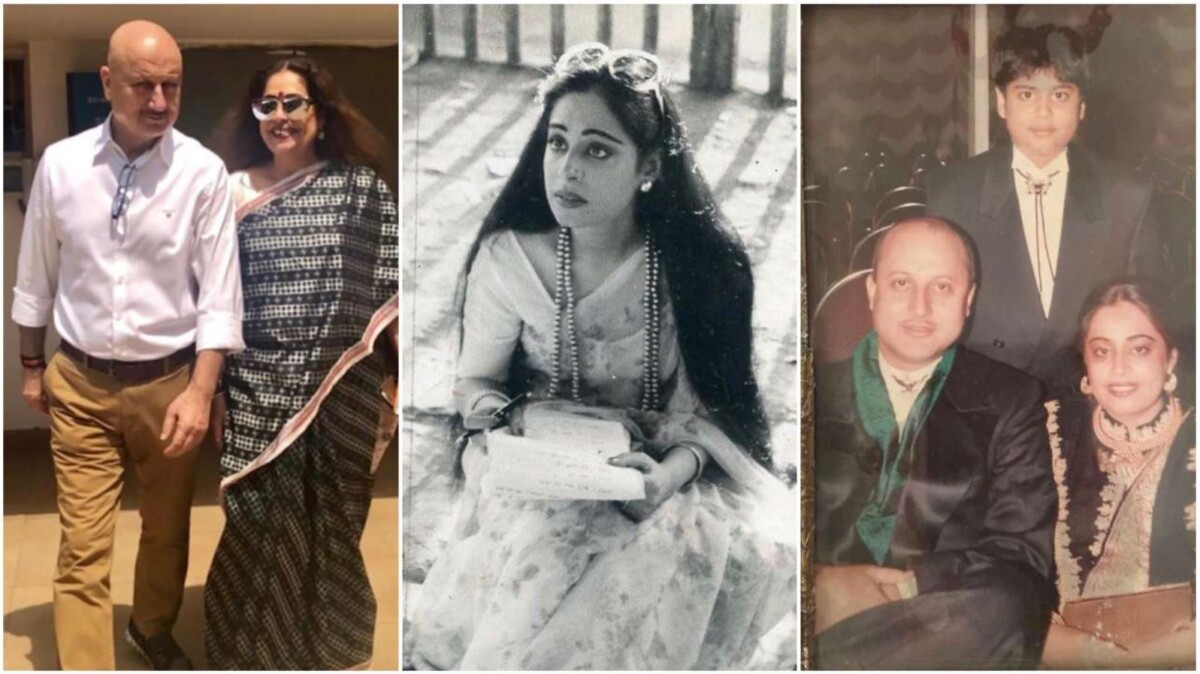 Anupam Kher wishes wife Kirron Kher on her 71st Birthday