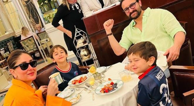 Pics! Kareena Kapoor has breakfast with family in London