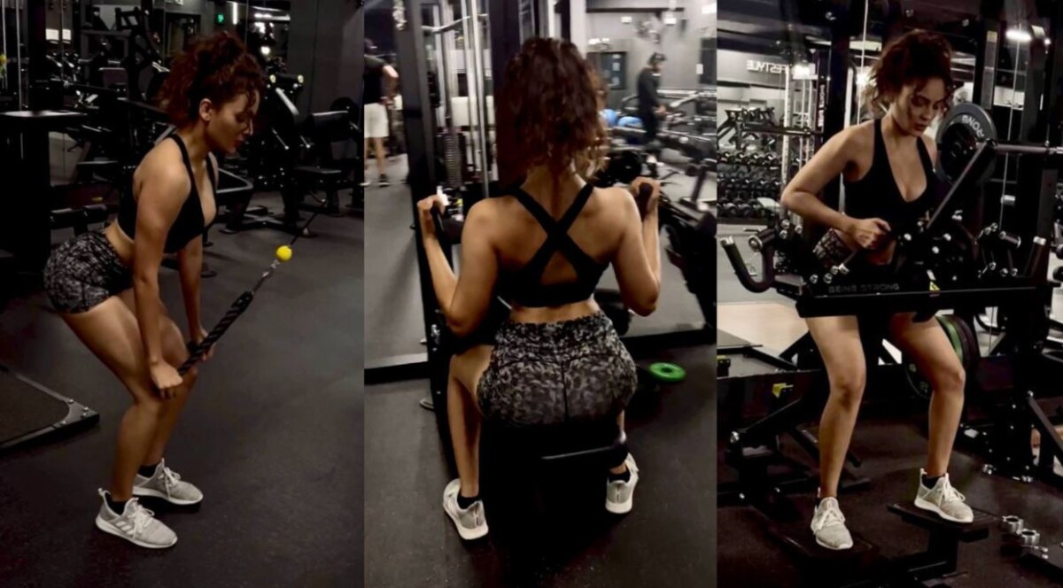 Seerat Kapoor stuns with intense Gym Workout – See Now!